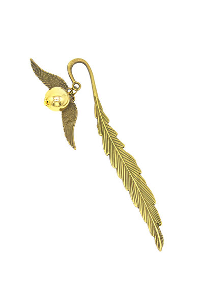 Choice علامة مرجعية معدنية كبيرة من أكاديمية السحر الذهبية مع زخرفة ذهبية سني...