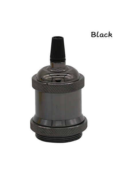 Choice3 قاعدة حامل مصباح LED أسود E27، مصباح معلق، محول E27 لقواعد المصابيح ا...