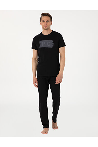Pierre Cardin Siyah Kısakol Pijama Takımı 50314417-001