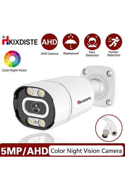 Choice 5MP AHD Camera Bullet Security AHD Camera 5MP AHD/TVI/CVI/CVBS 30M Color NightVision For 5MP 4K DVR