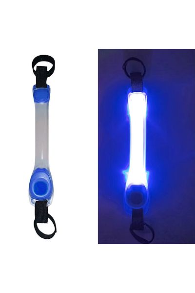 Choice Blue Pet light anti-loss safety traction collar multi-color pendant outdoor waterproof warning Led f