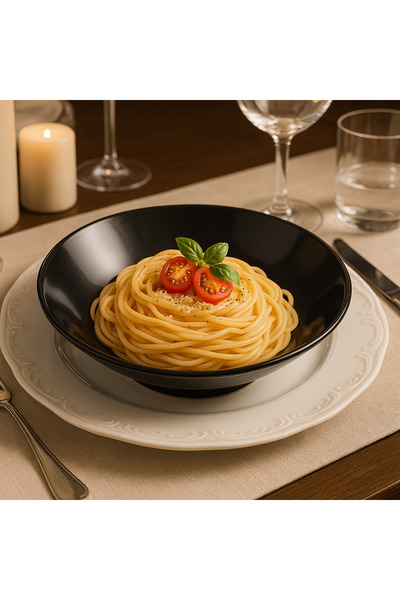 Veliday Melamin 25 cm Spagetti Kasesi - Kaliteli Melamin Tavuk Dünyası Kasesi