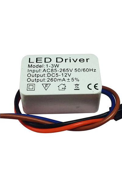 Choice 1 3W LED Driver 1-3W,3-5W,4-7W,8-12W,12-18W,18-24W Light Transformer Constant Current Power Adapter