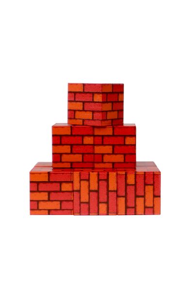 Megacraft Magnetic Blocks Brick Patterned Block