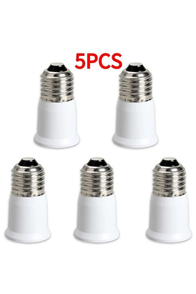 ALLOYSEED E27 to E27 Extension Base CLF LED Light Bulb Lamp Adapter Socket Converter Light Bulb Lamp Holder...