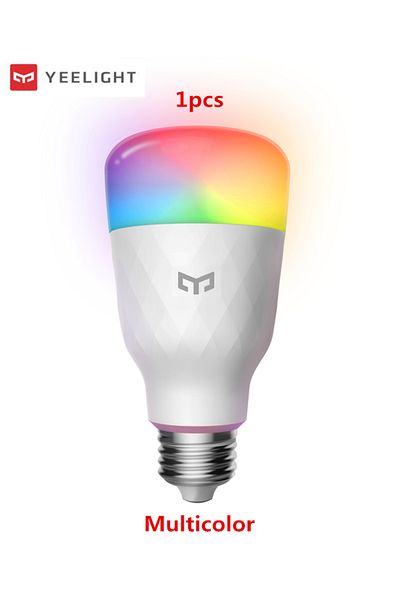 Choice COLOR Yeelight Smart LED Bulb W3 color / Dimmable warm white Atmosphere Lamp Light E27 Voice Control