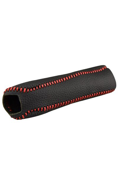 Choice red Car Leather Gears Handbrake Cover for SEAT Altea Toledo MK1 MK2 Ibiza Cupra Leon Cupra for Skoda