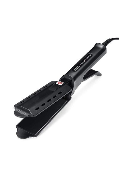 Choice European standard black Curling And Straightening Dual Use Hair Straightening Splint Constant Temper