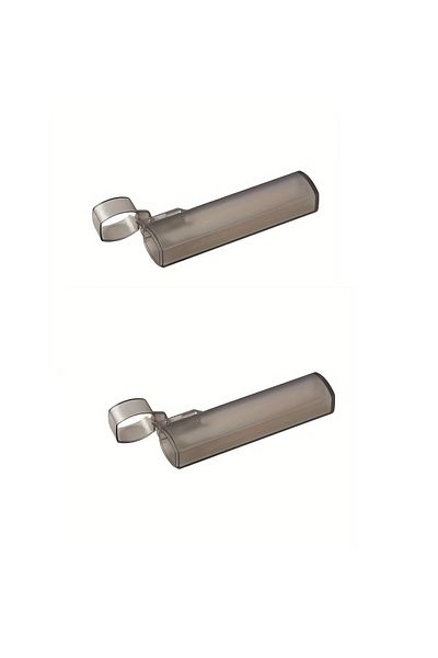 Choice 2pcs Portable Plastic Toothpick Case - Clear Toothpick Holder for Outdoor Travel, Kitchen, and Resta