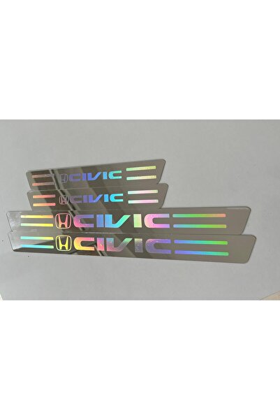 oyd oto aksesuar HONDA CİVİC KAPI EŞİĞİ AYNALI 4'LÜ SET