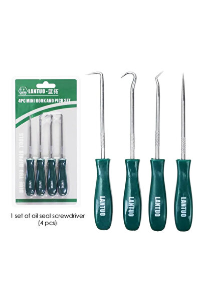 Choice مجموعة واحدة من 4 قطع من مفكات ختم الزيت للسيارات والمركبات وخطافات ال...