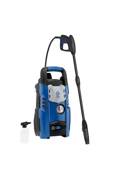 AR BLUE CLEAN Blue Clean M117 Portable Water Pressure Cleaner, 110 Bar, 220 Volt, 60 hertz, 1300 W, 5.6 Kg