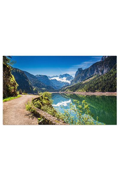 StoryGift Romania Tablou Canvas: Privelisti Alpine In Austria: Lacuri Si Paduri Montane