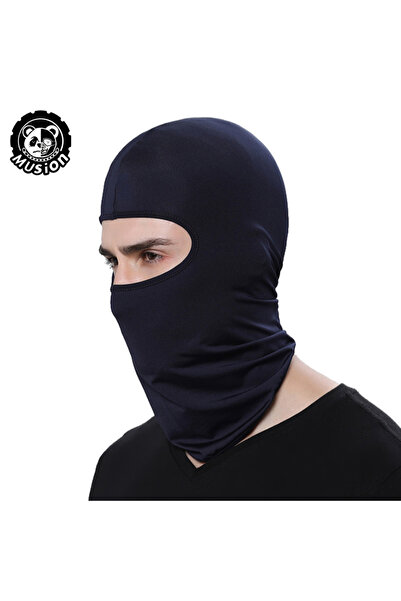Choice1 قناع وجه كامل مقاوم للغبار من Navy Musion، مصنوع من حرير الثلج، مناسب...
