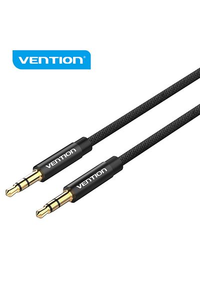 Choice 1.5m Black Vention Aux Cable 3.5mm Jack Male to Male Audio Cable for Car Audio Headphone Adapter Spe