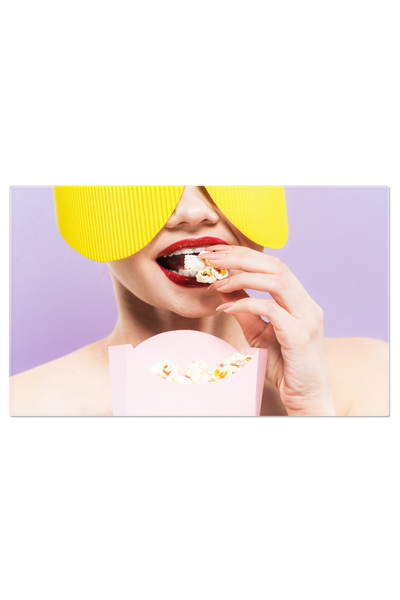 StoryGift Romania Tablou Canvas Gustarile Delicioase Ale Vietii Femeia Cu Un ...