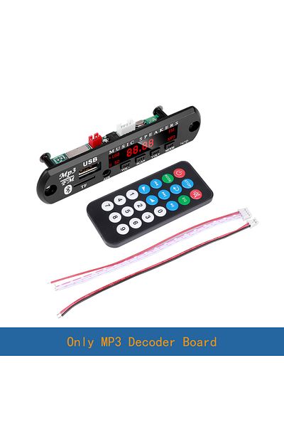 Choice MP3 Decoder Board 9V-12V MP3 WAV Decoder Board Car Audio Module Support USB TF Card AUX FM Bluetooth