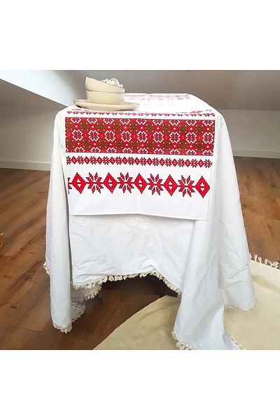 Kotonia Home Față de masă decorativă Kotonia Home - Rustic, 100% bumbac 45x160 cm, T01