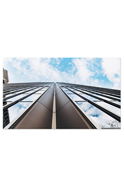 StoryGift Romania Tablou Canvas Oras Inalt In Lumini De Seara, Zgarie-nori, Arhitectura Urbana, Noapte 5