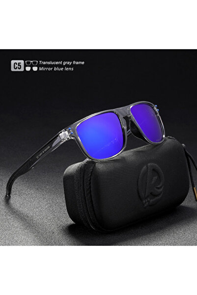 Choice Black hard case C5 KDEAM Durable Lightweight Polarized Sunglasses All-...