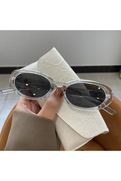 Choice Clear Sun Glasses Women Oval Sunglasses Retro Style Glasses Outdoor Le...
