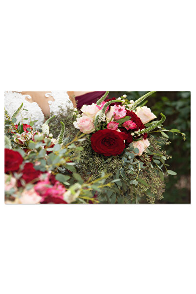 StoryGift Romania Tablou Canvas Fotografie Mireasa Cu Dama De Onoare In Rochi...