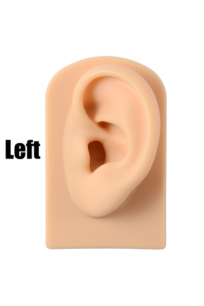 Choice قطعة واحدة من نموذج الأذن اليسرى المصنوعة من السيليكون الناعم للبيع ال...