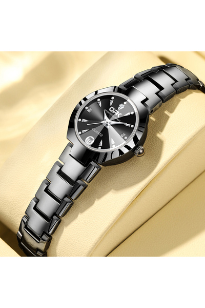 OPK Yes Women All Black OPK 8105 Women's Watches Luxury Original Wristwatch f...