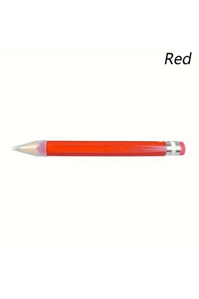 Choice 1pc Red 1pc 33cm Giant Pencil for Painter Artist Student Large Wood Pencil with Eraser Stationery No