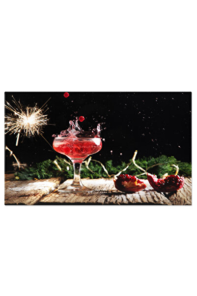 StoryGift Romania Tablou Canvas - Noapte De Revelion Cu Bule De Sampanie: Buc...