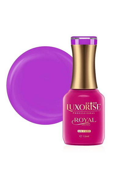 LUXORISE Oja semipermanentă Royal Collection LUXORISE, Bujor Regal 15ml