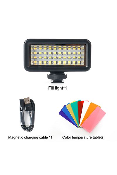 Choice Fill Light Waterproof 40M Underwater Led Video Diving Fill Light Lamp For Gopro Hero 11 10 9 Dji Act