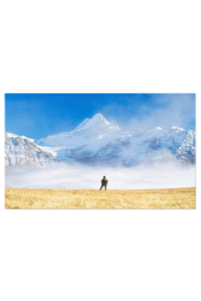 StoryGift Romania Tablou Canvas Excursie Montana La Apus, Calatorie, Aventura...