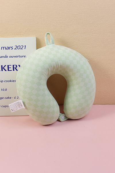 YOYOSO Μαξιλάρι τύπου U Memory Foam σε σχήμα μωσαϊκού πράσινο
