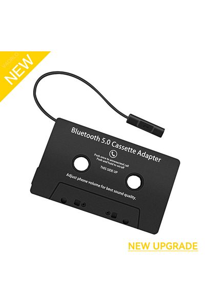 Choice black VAORLO Universal Bluetooth Converter Car Tape Converter Car MP3/SBC/stereo Bluetooth Audio Cas