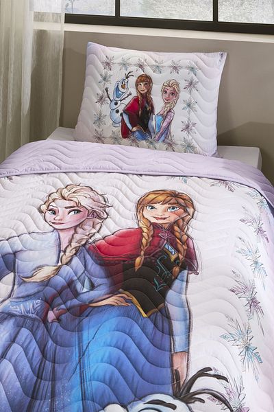 Özdilek Frozen Frosted Single Disney Licensed Children's Bedspread 160X230 cm