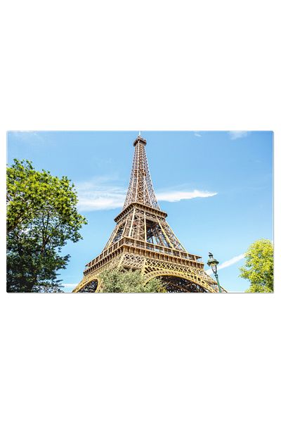 StoryGift Romania Tablou Canvas Turnul Eiffel Si Raul Sena Franta, Paris, Vedere Urbana, Arhitectura, Peisaj Urba