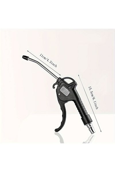 NIUXIANG Short Black High Pressure Air Dust Collector, Pneumatic Tool Parts, Rust Proof Air Blower, Industria