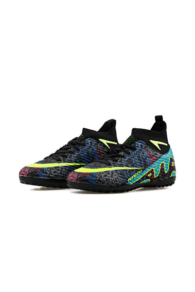 Techsport Laliga Air Unisex Halı Saha Ve Çim Zemin Kramponu Çoraplı Renkli