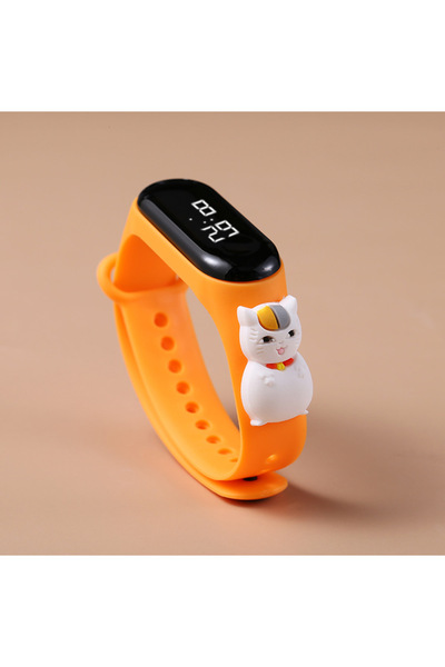 Choice White zcm Fashion Mickey Children Watches For Girls Electronic Bracelet Sports Touch LED Spiderman D