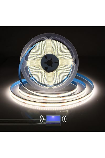 MALITAI 3M Natural White Makeup Mirror Backlight Lighting COB 5V USB LED Strip Penetrate Mirror Touch Sensor
