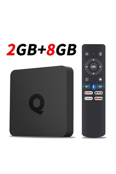Choice EU Plug 2GB 8GB Q1 Smart tv box Android 10 Allwinner H313 with Support Dual Wifi 2.4G&5G Video HD 4