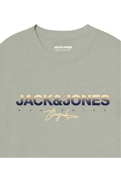 Jack & Jones T-shirt JACK &JONES Canggu - 12281809-Celadon Tint