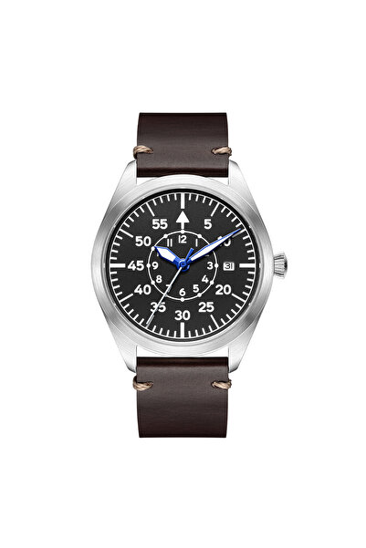 Choice1 B brown Flieger Pilot Watch A Type B Aviator Automatic Field Reloj Piloto Relogio Mechanical Wristwa