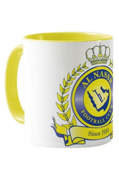 MECKSA Al Nassr Football Club Coffee Ceramic Mug 11 oz