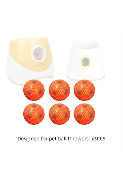 Choice 50mm 2inch Upgrade 6pcs 12 Pcs Tennis Launcher Elastic Ball For Small And Medium Size Dogs Playing F