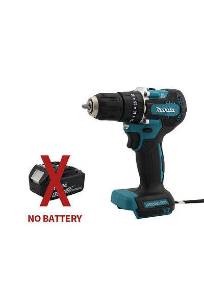 Makita No battery Makita DDF487 18V Cordless Brushless Electric Drill Driver Compact High Torque LXT Elect
