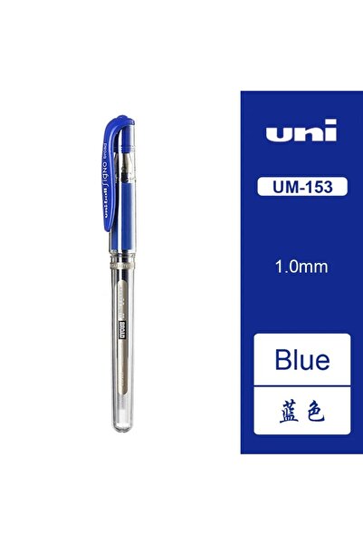 Choice قلم جل أزرق 1.0 مم من يوني بول UM-153، توقيع زفاف، ذهبي أبيض، للكتابة ...