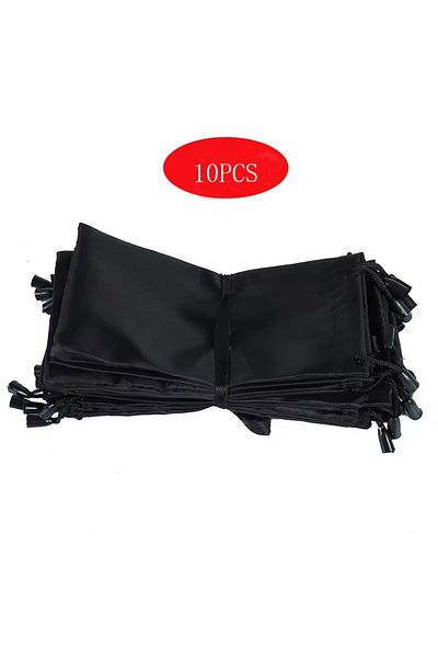 Choice 10 Pcs Black 1/20pcs Portable Soft Cloth Waterproof Sunglasses Bag Microfiber Dust Storage Pouch Gla