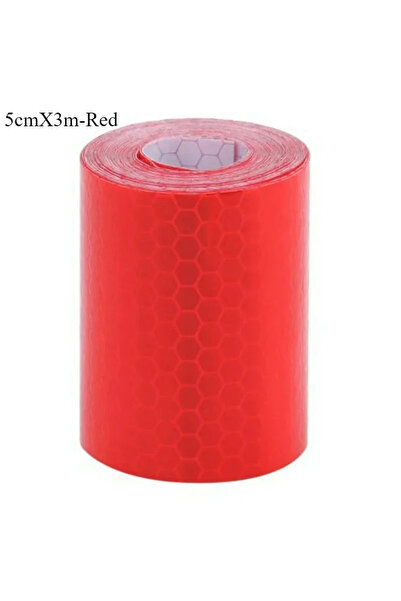 Choice شريط عاكس أحمر للسيارة، ملصق تحذير سلامة السيارة، شريط عاكس واقٍ، شريط...